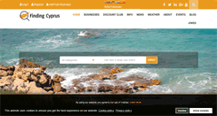 Desktop Screenshot of findingcyprus.com